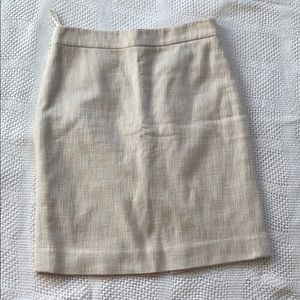 ⭐️J.CREW SKIRT |Cream Color|Size 6⭐️